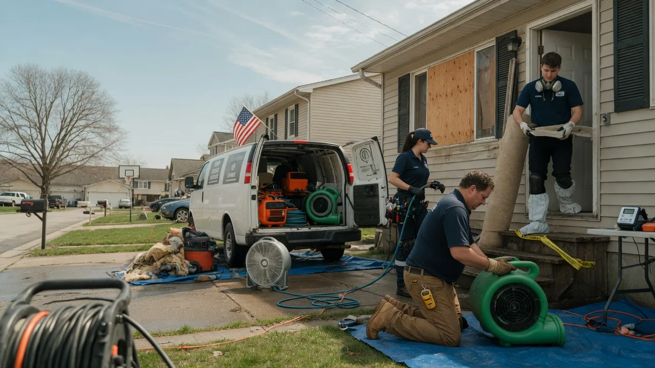 Water Damage Restoration in Franktown, VA near me